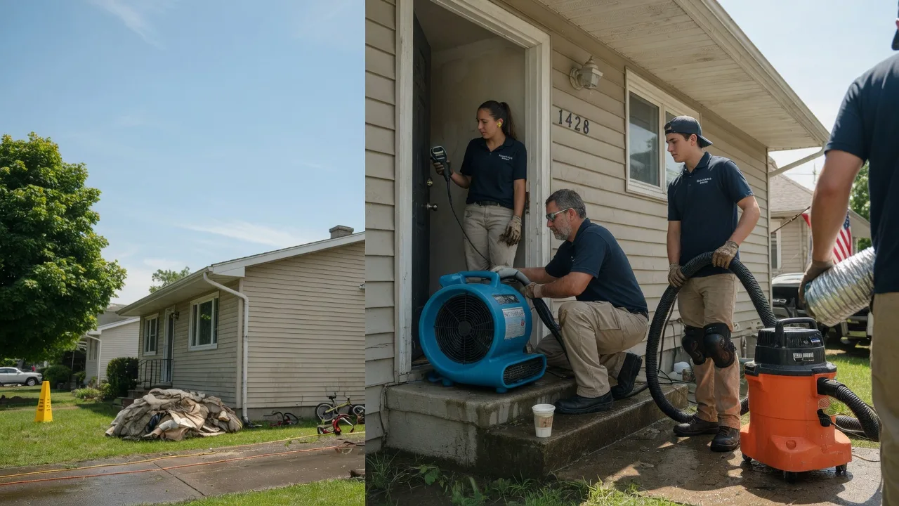 Water Damage Restoration in Olyphant, PA near me